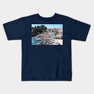 Parga, Preveza, Greece Kids T-Shirt